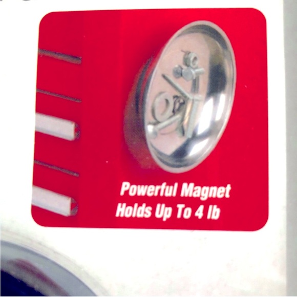 3/$15 NEW 4" Magnetic Parts Holder - Picture 6 of 16